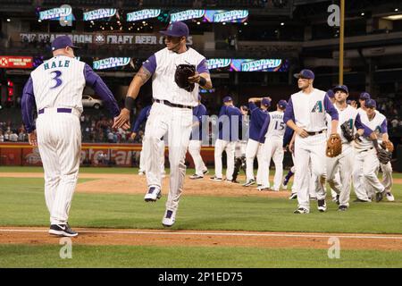 Arizona Diamondbacks - D-backs Brandon Drury walks down the runway in the  2016 road alternate uniform.