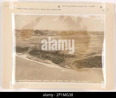 Puerto Rico - Coastal Plain, Aerial Photograph. Stock Photo