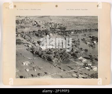 Texas - El Paso, Aerial Photograph. Stock Photo