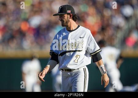 Dansby Swanson Vanderbilt Commodores Unsigned Game One of The 2015 College World Series Championship Photograph