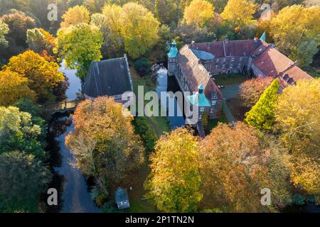 Bladenhorst Castle, Castrop-Rauxel, North Rhine-Westphalia, Germany Stock Photo