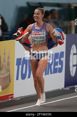 Istanbul, Turkey. 03rd Mar, 2023. Melissa Courtney - Bryant of Great Britain Final 3000 M Women during the European Athletics Indoor Championships 2023 on March 3 2023 at Atakoy Arena in Istanbul, Turkey - Photo Laurent Lairys/ABACAPRESS.COM Credit: Abaca Press/Alamy Live News Stock Photo