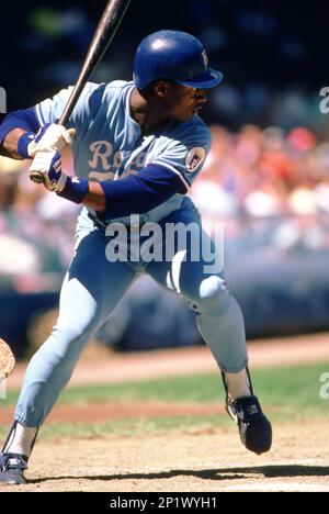 Bo Jackson in 1989 Topps baseball card with the Kansas City Royals Stock  Photo - Alamy