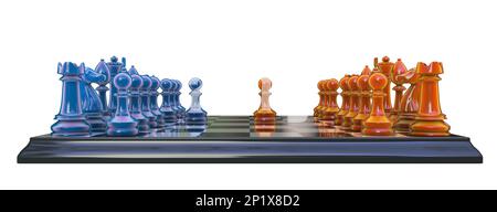 Chess Pawns by Kateryna Kon/science Photo Library