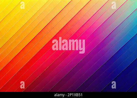 Colorful diagonal lines texture. Gradient colorful lines texture. Beautiful colors gradient background, wallpaper Stock Photo