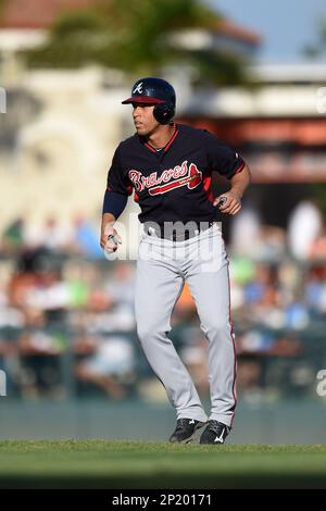 Atlanta Braves infielder Andrelton Simmons (19) during a Spring