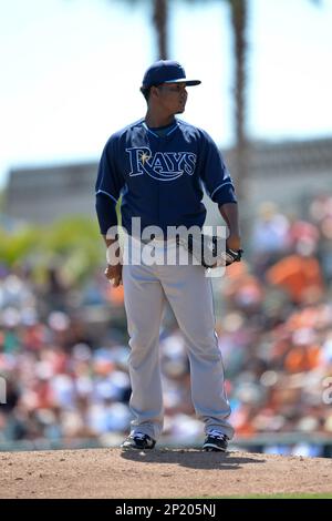 Team Players of the Tampa Bay Rays at Spring Training in Florida Stock  Photo - Alamy