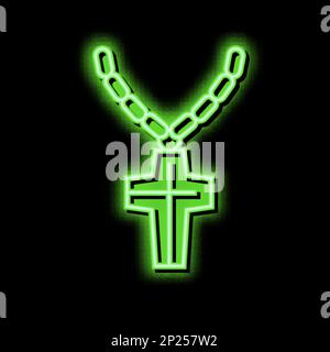 glue pistol jewellery neon glow icon illustration Stock Vector Image ...