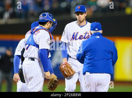 October 30, 2015: New York Mets third baseman David Wright (5) [4650] hits  a two run homer to left center field during the first inning of the Mets'  9-3 victory over the