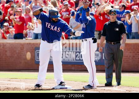 04 OCT 2015: Texas Rangers Outfield Josh Hamilton (32) [2432