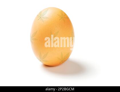 Easter egg isolated on white background 7 Stock Photo