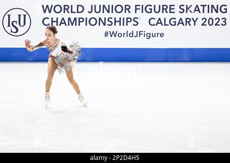 Inga GURGENIDZE (GEO), during Junior Women Free Skating, at the ISU