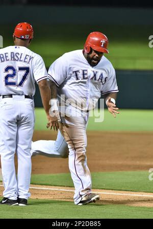 Photos: Mitch Moreland, Prince Fielder hit the dirt as Rangers fall to  Royals, 6-3