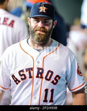 August 19, 2015: Houston Astros Outfield Preston Tucker (20)during