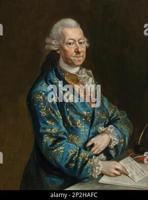 Clemens August of Bavaria (1700-1761), Archbishop-Elector of Cologne. Private Collection. Stock Photo