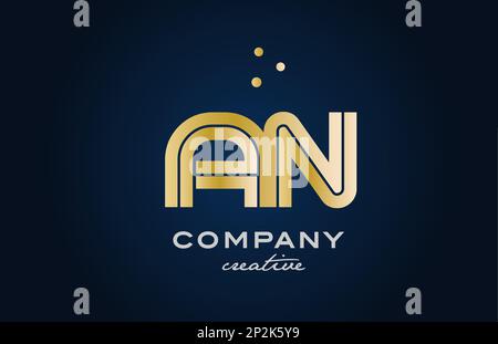 gold golden BE combination alphabet bold letter logo with dots. Joined ...