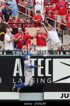 St. Louis Cardinals new right fielder Lars Nootbaar checks his bat before  stepping into the batters box against the Pittsburgh Pirates in the second  inning at Busch Stadium in St. Louis on