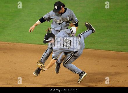 Dansby Swanson Vanderbilt Commodores Unsigned Game One of the 2015