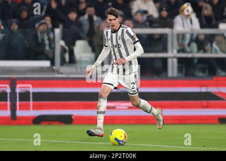 Turin, Italy, 2nd March 2023. Martin Palumbo of Juventus during the Serie C  match at Allianz Stadium, Turin. Picture credit should read: Jonathan  Moscrop / Sportimage Stock Photo - Alamy