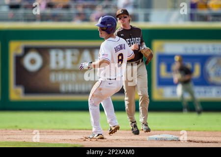 William & Mary at LSU; LSU infielder Austin Nola (36) throws out a William  & Mary hitter; LSU won the game 10-9; Alex Box Stadium, Baton Rouge; LA.  (Credit Image: © John