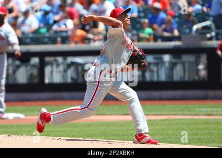 25 MAY 2015: Philadelphia Phillies starting pitcher Severino Gonzalez (52)  during the game between the New York Mets and the Philadelphia Phillies on Memorial  Day 2015, the game was played at Citi