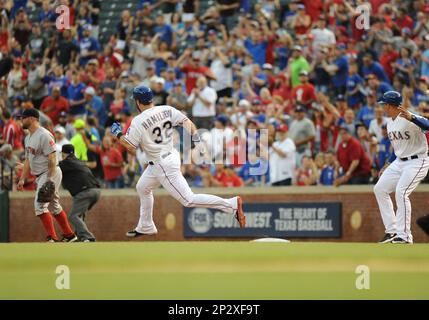 May 28, 2015: Texas Rangers Designated hitter Prince Fielder (84) during  the Red Sox at Rangers baseball game at Globe Life Park, Arlington, Texas.  (Icon Sportswire via AP Images Stock Photo - Alamy