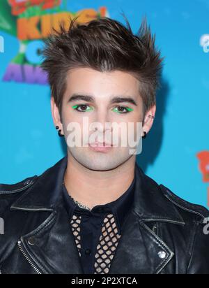 Los Angeles, USA. 04th Mar, 2023. Jack Griffo arrives at The 2023 Nickelodeon Kids Choice Awards held at The Microsoft Theater in Los Angeles, CA on Saturday, March 4, 2023 . (Photo By Juan Pablo Rico/Sipa USA) Credit: Sipa USA/Alamy Live News Stock Photo