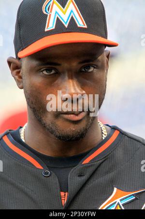 WASHINGTON, DC - APRIL 03: Miami Marlins relief pitcher David Phelps (35)  during a MLB opening day game between the Washington Nationals and the  Miami Marlins on April 03, 2017, at Nationals