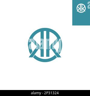 Latter K Logo Template vector Abstract Monogram Symbol.EPS 10 Stock Vector