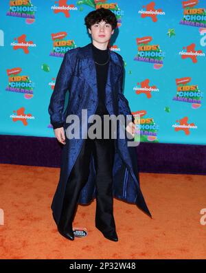 Los Angeles, USA. 04th Mar, 2023. Brady Noon arrives at The 2023 Nickelodeon Kids Choice Awards held at The Microsoft Theater in Los Angeles, CA on Saturday, March 4, 2023 . (Photo By Juan Pablo Rico/Sipa USA) Credit: Sipa USA/Alamy Live News Stock Photo