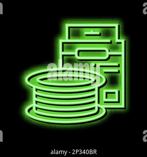 fly fishing neon glow icon illustration Stock Vector Image & Art - Alamy