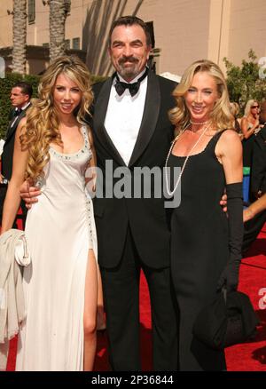 Tom Selleck and Family Los Angeles premiere of 'Meet the Robinsons