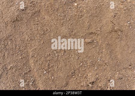 Sand close up photo. Background texture Stock Photo