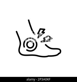 Joint sprain linear icon Stock Vector Image & Art - Alamy