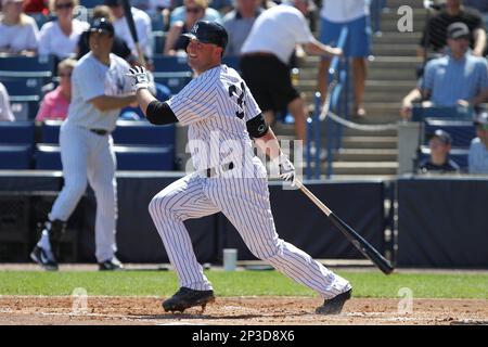 New York Yankees shortstop Cito Culver #90 throws to first after fielding a  grounder during a Spring Training game against the Philadelphia Phillies at  Bright House Field on February 26, 2013 in