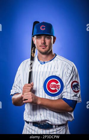 Chicago Cubs Kris Bryant (76) during a spring training game against the San  Diego Padres on