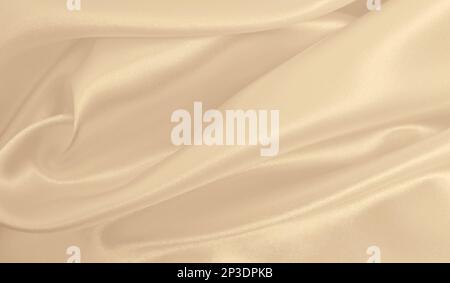 Smooth elegant golden silk or satin luxury cloth texture can use as wedding background. Luxurious background design. In Sepia toned. Retro style Stock Photo