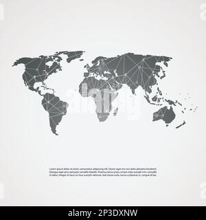 Global Networks  Vector for Your Business Stock Vector