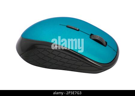 Wireless mouse for pc isolated on the white background Stock Photo