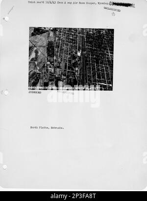 aerial photograph North Platte, Nebraska Stock Photo - Alamy