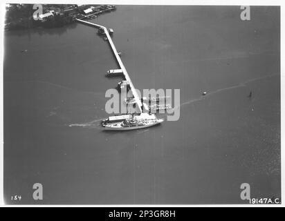 Alaska - Cordova, Aerial Photograph. Stock Photo