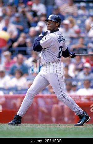 Seattle Mariners Ken Griffey Jr. (24) in action during a game from