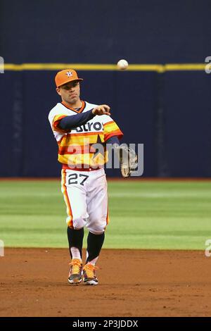 21 JUN 2014: Jose Altuve of the Astros during the regular season game  between the Houston