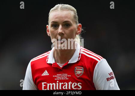 Stina Blackstenius of Arsenal Women during the FA Women's League Cup Final between Arsenal and Chelsea at Selhurst Park, London on Sunday 5th March 2023. (Photo: Tom West | MI News) Stock Photo