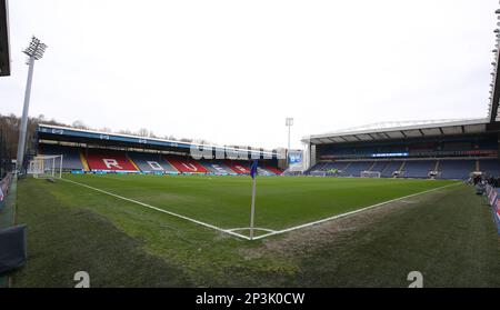 Blackburn, England, 4th March 2023. General view of the stadium  during the Sky Bet Championship match at Ewood Park, Blackburn. Picture credit should read: Simon Bellis / Sportimage Stock Photo