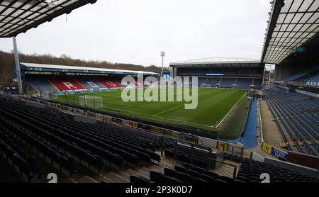 Blackburn, England, 4th March 2023. General view of the stadium  during the Sky Bet Championship match at Ewood Park, Blackburn. Picture credit should read: Simon Bellis / Sportimage Stock Photo