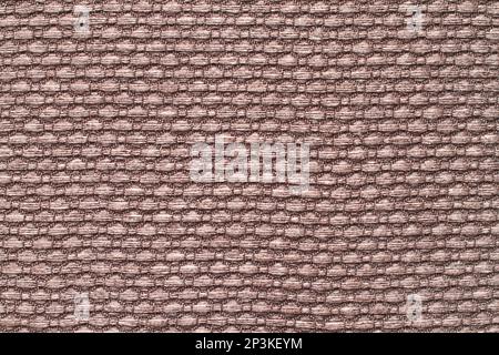 Light brown polyester fabric texture. Macro. Texture. Closeup Stock Photo