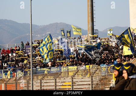 Giuseppe Sinigaglia Stadium, Como, Italy, March 18, 2023, Parma Line Up ...