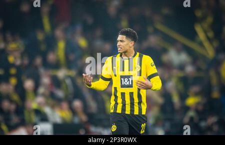 Dortmund, Germany. 3rd Mar, 2023.  Jude Bellingham (BVB) Borussia Dortmund - RB Leipzig Bundesliga 03.03.2023  Copyright (nur für journalistische Zwec Stock Photo