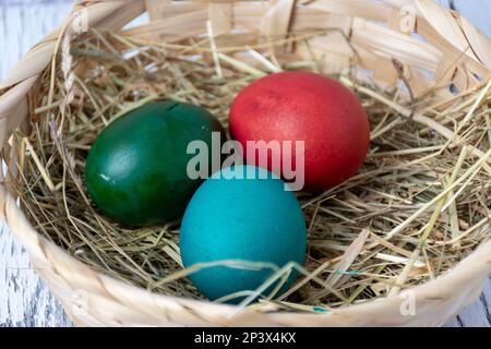 Easter eggs Stock Photo